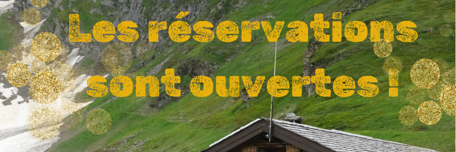 Réservations ouvertes