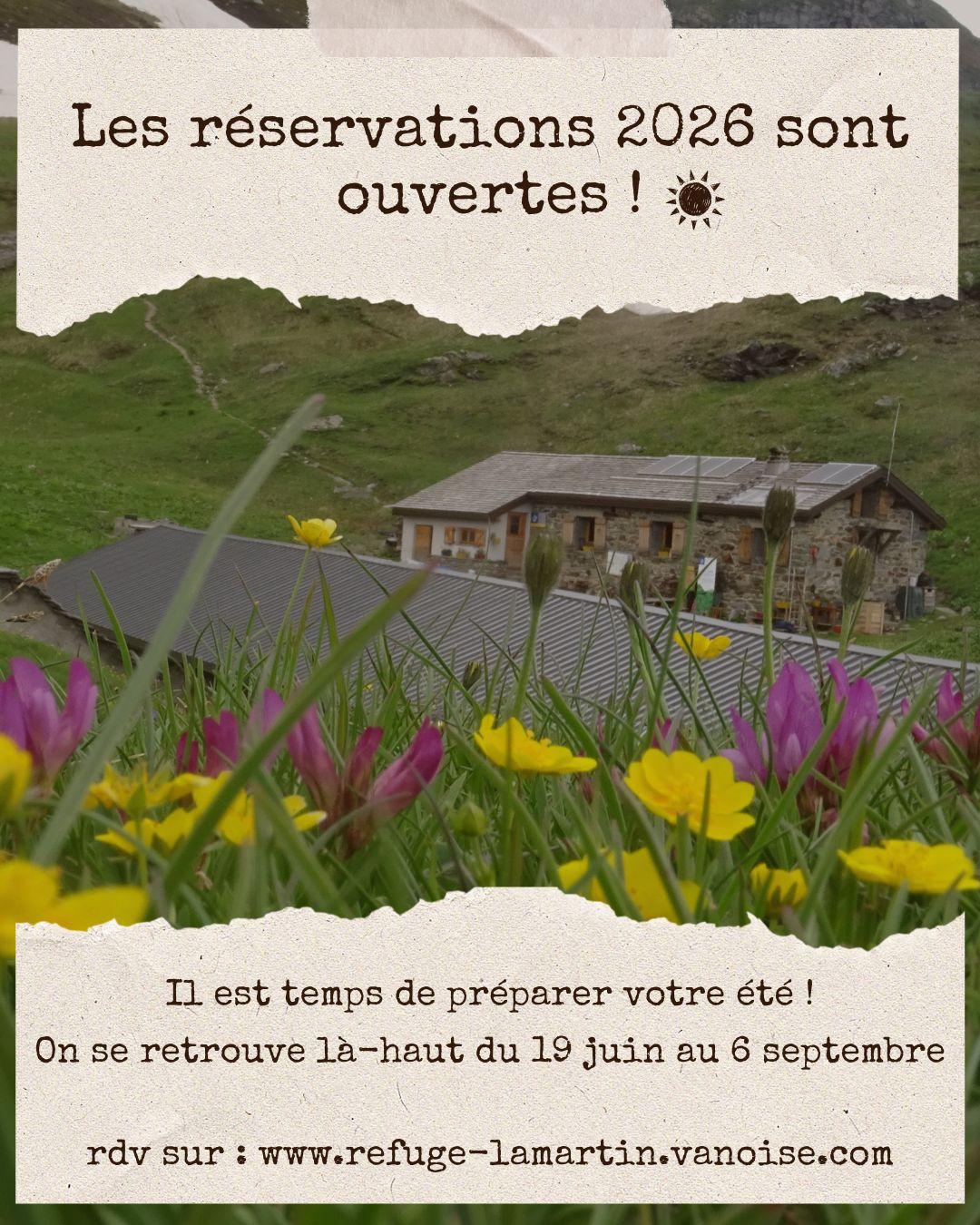 réservations ouvertes