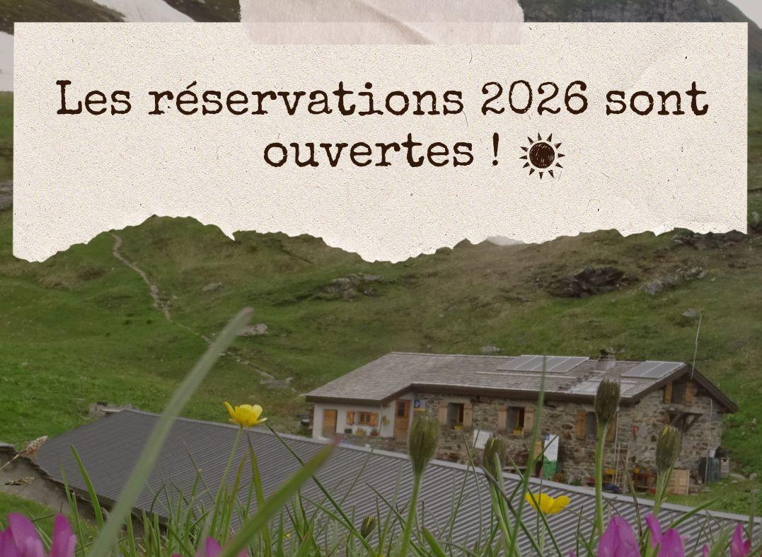 réservations ouvertes